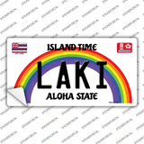 Laki Hawaii Novelty Sticker Decal