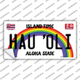 Hau Oli Hawaii Novelty Sticker Decal