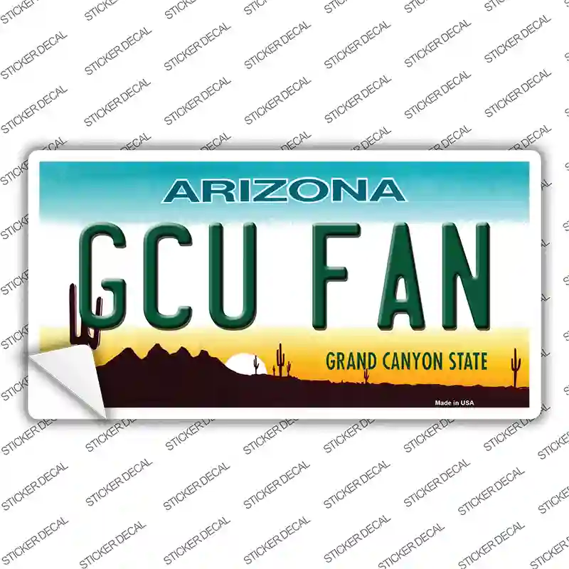 Grand Canyon Univ Fan Novelty Sticker Decal