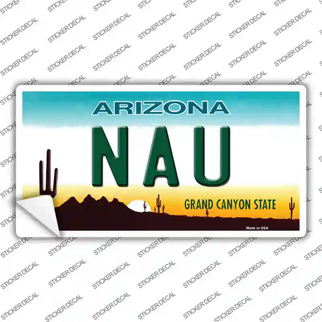 Northern Arizona Univ Novelty Sticker Decal