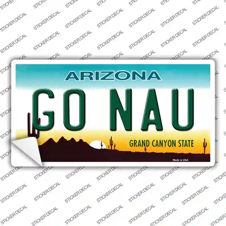 Go Northern Arizona Univ Novelty Sticker Decal