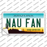 Northern Arizona Univ Fan Novelty Sticker Decal