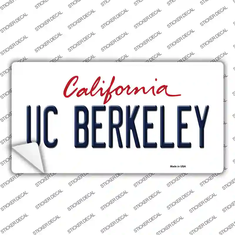 UC Berkeley Novelty Sticker Decal