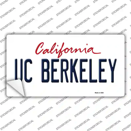 UC Berkeley Novelty Sticker Decal