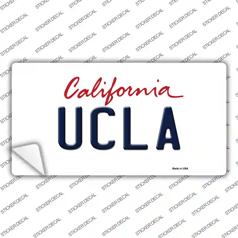 UCLA Novelty Sticker Decal