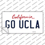 Go UCLA Novelty Sticker Decal