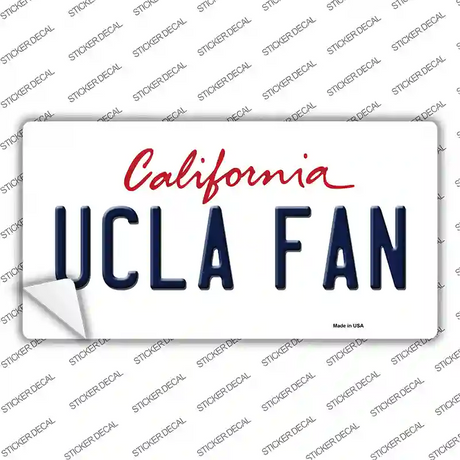 UCLA Fan Novelty Sticker Decal
