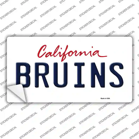 Bruins Novelty Sticker Decal