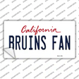 Bruins Fan Novelty Sticker Decal