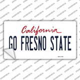 Go Fresno State Novelty Sticker Decal