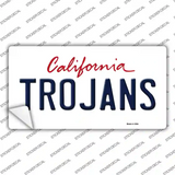 Trojans Novelty Sticker Decal