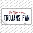 Trojans Fan Novelty Sticker Decal