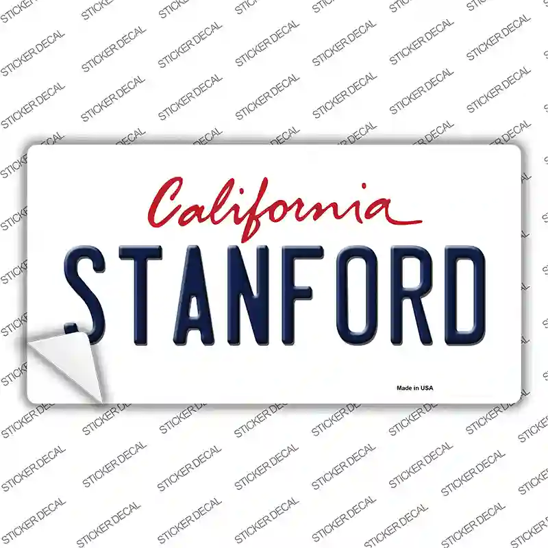 Stanford Novelty Sticker Decal