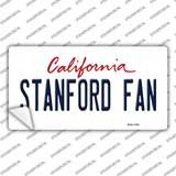 Stanford Fan Novelty Sticker Decal