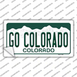 Go Colorado Novelty Sticker Decal