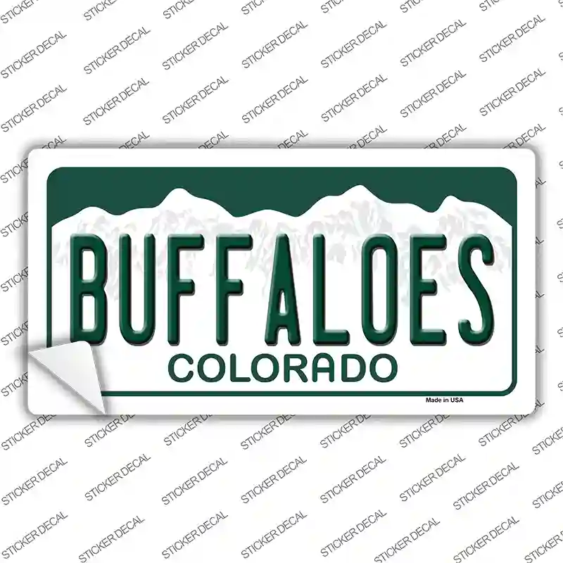 Buffaloes Novelty Sticker Decal