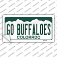 Go Buffaloes Novelty Sticker Decal