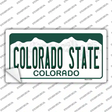 Colorado State Novelty Sticker Decal