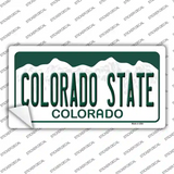 Colorado State Novelty Sticker Decal