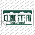 Colorado State Fan Novelty Sticker Decal
