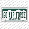 Go Air Force Novelty Sticker Decal