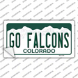 Go Falcons Colorado Novelty Sticker Decal