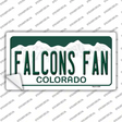 Falcons Fan Novelty Sticker Decal