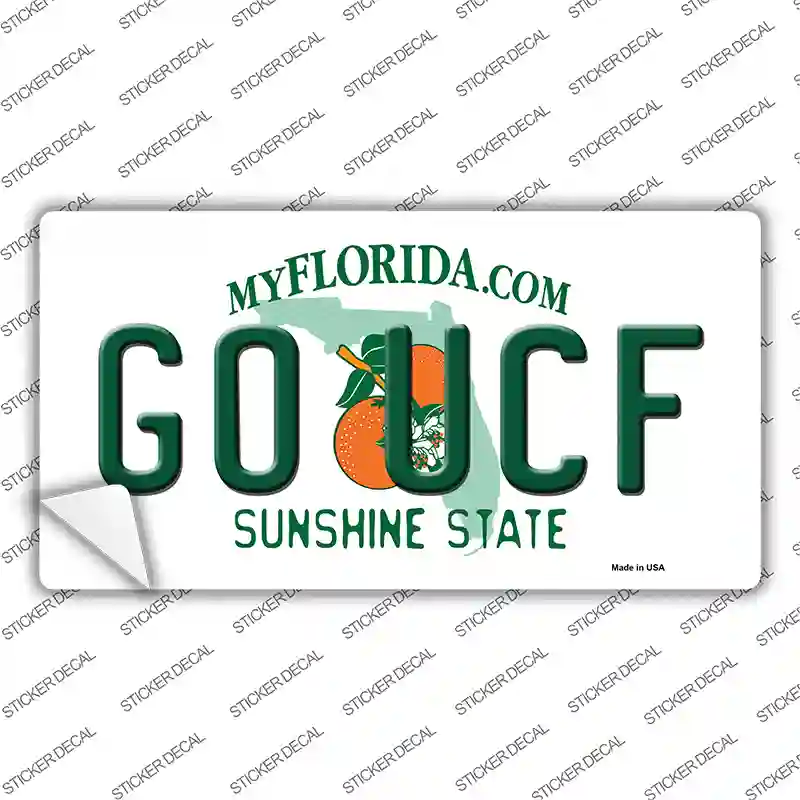 Go UCF Novelty Sticker Decal