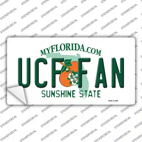 UCF Fan Novelty Sticker Decal