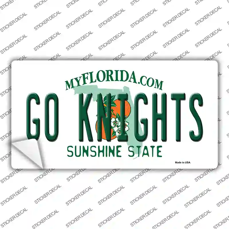 Go Knights Novelty Sticker Decal