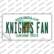 Knights Fan Novelty Sticker Decal
