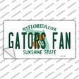 Gators Fan Novelty Sticker Decal