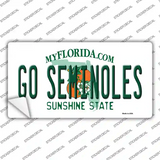 Go Seminoles Novelty Sticker Decal