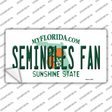 Seminoles Fan Novelty Sticker Decal