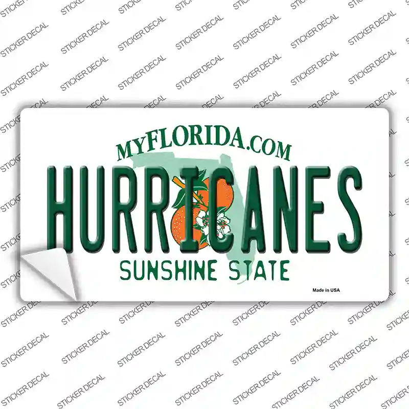 Hurricanes Novelty Sticker Decal
