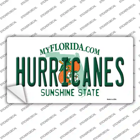 Hurricanes Novelty Sticker Decal