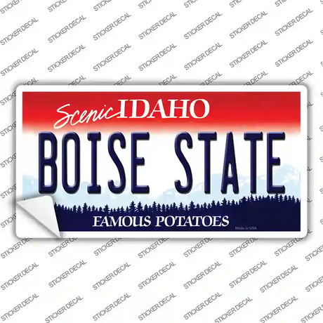 Boise State Novelty Sticker Decal