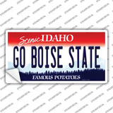 Go Boise State Novelty Sticker Decal