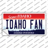 Idaho Fan Novelty Sticker Decal