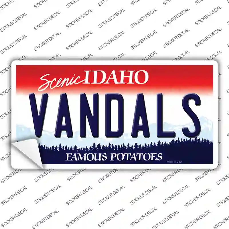 Vandals Novelty Sticker Decal