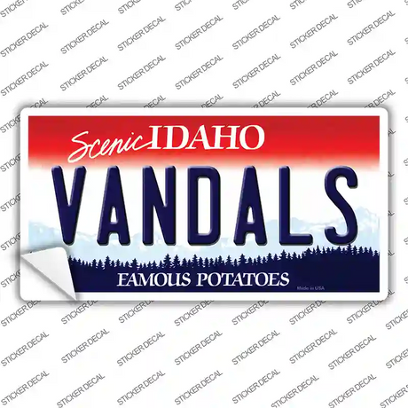 Vandals Novelty Sticker Decal