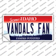 Vandals Fan Novelty Sticker Decal