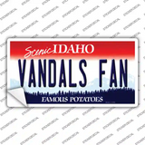 Vandals Fan Novelty Sticker Decal