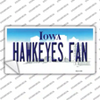Hawkeys Fan Novelty Sticker Decal