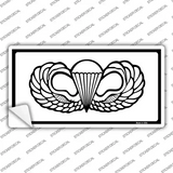 Parachute Badge Novelty Sticker Decal