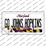 Go Johns Hopkins MD Novelty Sticker Decal