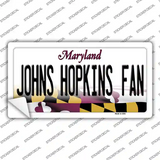 Johns Hopkins Fan MD Novelty Sticker Decal