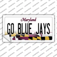 Go Blue Jays MD Novelty Sticker Decal