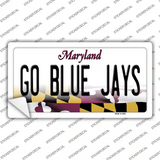 Go Blue Jays MD Novelty Sticker Decal