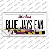 Blue Jays Fan MD Novelty Sticker Decal